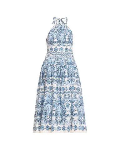 Cara Cara Denise Halter Midi Dress | Thumbnail 1 Cara Cara Denise Halter Midi Dress | Thumbnail 1