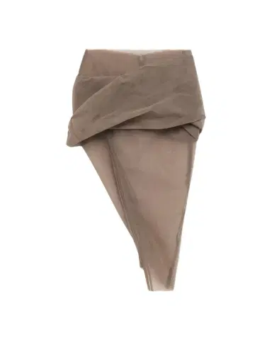 Rick Owens Asymmetric Draped Sheer Tulle Midi Skirt | Thumbnail 1 Rick Owens Asymmetric Draped Sheer Tulle Midi Skirt | Thumbnail 1