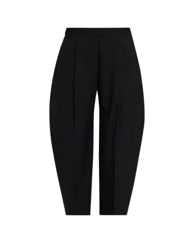 Alaïa Tailored Barrel-Leg Wool Twill Pants | Thumbnail 1 Alaïa Tailored Barrel-Leg Wool Twill Pants | Thumbnail 1