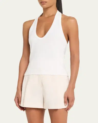 A.L.C. Ari Halter Tank Top | Thumbnail 4 A.L.C. Ari Halter Tank Top | Thumbnail 4