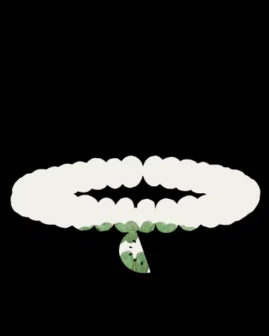 Sydney Evan 14K Diamond Watermelon Charm on Green Quartz Bracelet | Thumbnail 2 Sydney Evan 14K Diamond Watermelon Charm on Green Quartz Bracelet | Thumbnail 2