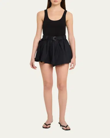 Sea Angelina A-Line Suiting Shorts | Thumbnail 2 Sea Angelina A-Line Suiting Shorts | Thumbnail 2