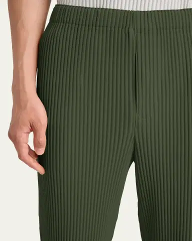 Homme Plissé Issey Miyake Men's Pleats 2 Tapered Pull-On Pants | Thumbnail 5 Homme Plissé Issey Miyake Men's Pleats 2 Tapered Pull-On Pants | Thumbnail 5