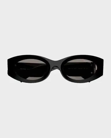 Miu Miu 54MM Oval Sunglasses | Thumbnail 5 Miu Miu 54MM Oval Sunglasses | Thumbnail 5