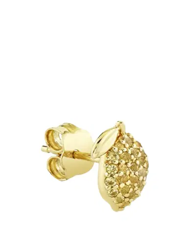 Sydney Evan 14K Yellow Sapphire Lemon Stud Earring, Single (Right) | Thumbnail 1 Sydney Evan 14K Yellow Sapphire Lemon Stud Earring, Single (Right) | Thumbnail 1