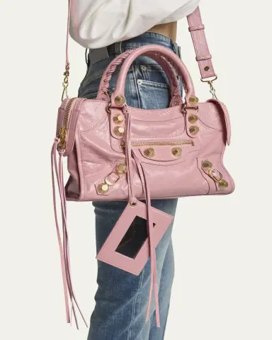Balenciaga Le City Small Leather Top-Handle Bag | Thumbnail 2 Balenciaga Le City Small Leather Top-Handle Bag | Thumbnail 2