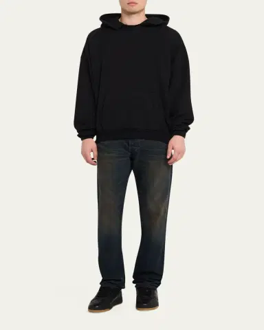 Master Craft Union Men's Waistband-Tab Dark-Wash Denim Straight-Leg Jeans | Thumbnail 2 Master Craft Union Men's Waistband-Tab Dark-Wash Denim Straight-Leg Jeans | Thumbnail 2