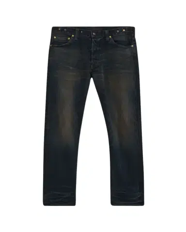 Master Craft Union Men's Waistband-Tab Dark-Wash Denim Straight-Leg Jeans | Thumbnail 1 Master Craft Union Men's Waistband-Tab Dark-Wash Denim Straight-Leg Jeans | Thumbnail 1