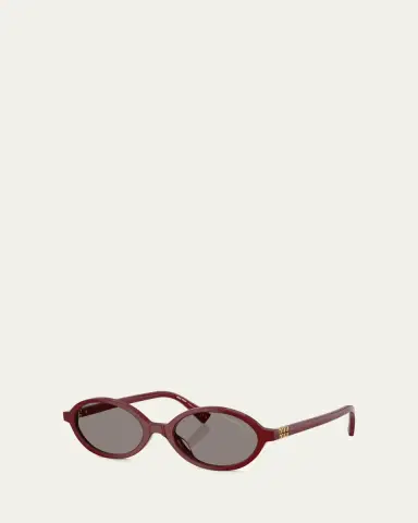 Miu Miu 50MM Oval Sunglasses | Thumbnail 2 Miu Miu 50MM Oval Sunglasses | Thumbnail 2