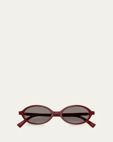 Miu Miu 50MM Oval Sunglasses | Thumbnail 5 Miu Miu 50MM Oval Sunglasses | Thumbnail 5