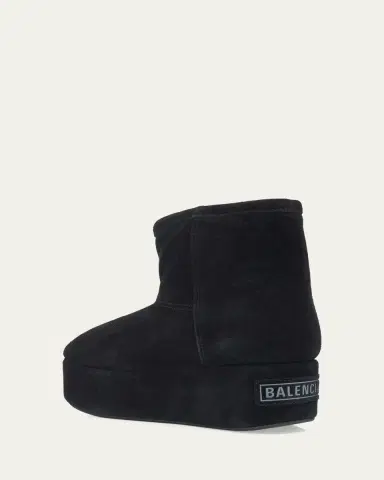 Balenciaga Alaska Platform Suede Ankle Booties | Thumbnail 2 Balenciaga Alaska Platform Suede Ankle Booties | Thumbnail 2