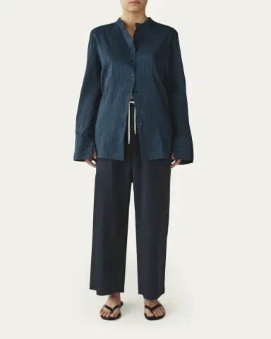 Attersee The Everyday Striped Linen Button-Down Shirt | Thumbnail 2 Attersee The Everyday Striped Linen Button-Down Shirt | Thumbnail 2