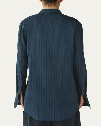 Attersee The Everyday Striped Linen Button-Down Shirt | Thumbnail 3 Attersee The Everyday Striped Linen Button-Down Shirt | Thumbnail 3