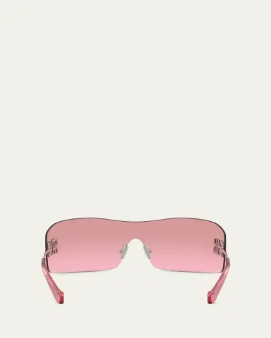 Miu Miu 144MM Shield Sunglasses | Thumbnail 4 Miu Miu 144MM Shield Sunglasses | Thumbnail 4