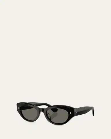Oliver Peoples Lerrue Oval Sunglasses | Thumbnail 2 Oliver Peoples Lerrue Oval Sunglasses | Thumbnail 2