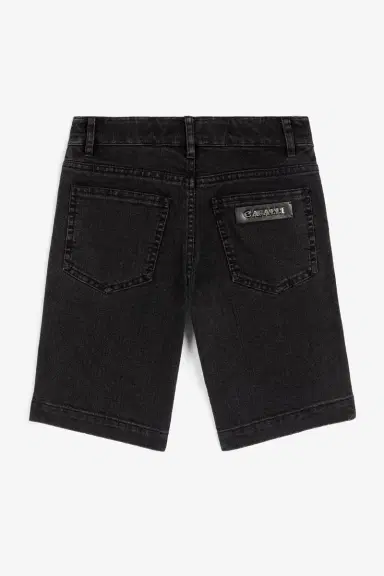 Roberto Cavalli Logo-Plaque Denim Shorts | Thumbnail 2 Roberto Cavalli Logo-Plaque Denim Shorts | Thumbnail 2