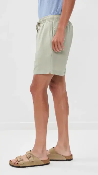 Onia Air Linen Pull-On Shorts 6 Elm | Thumbnail 4 Onia Air Linen Pull-On Shorts 6 Elm | Thumbnail 4