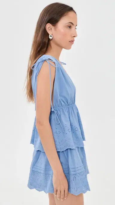 Wayf Goldie Top Chambray | Thumbnail 4 Wayf Goldie Top Chambray | Thumbnail 4