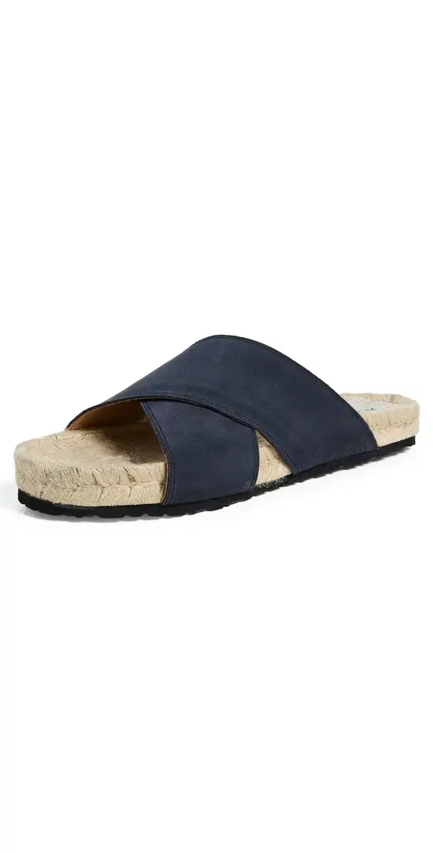 Crossed Band Espadrille Sandals Patriot Blue Crossed Band Espadrille Sandals Patriot Blue