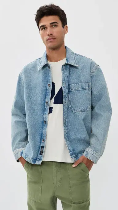 rag & bone Astor Denim Overshirt ex | Thumbnail 2 rag & bone Astor Denim Overshirt ex | Thumbnail 2