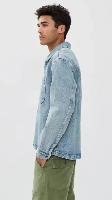 rag & bone Astor Denim Overshirt ex | Thumbnail 4 rag & bone Astor Denim Overshirt ex | Thumbnail 4