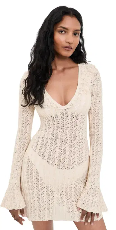 Devon Windsor Davina Coverup Dress Clay | Thumbnail 1 Devon Windsor Davina Coverup Dress Clay | Thumbnail 1