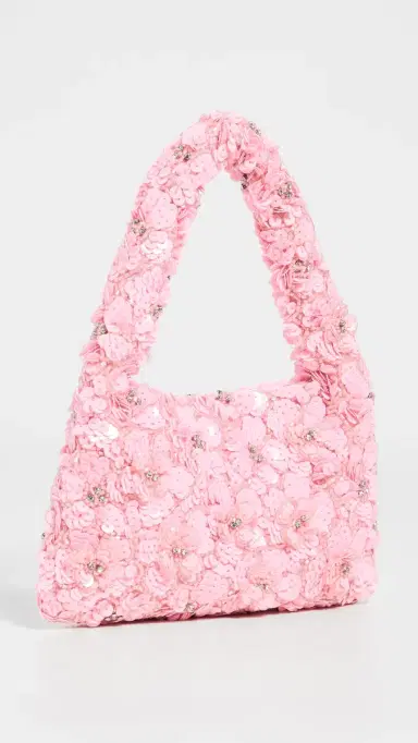 LoveShackFancy Serina Purse Pink One Size | Thumbnail 4 LoveShackFancy Serina Purse Pink One Size | Thumbnail 4