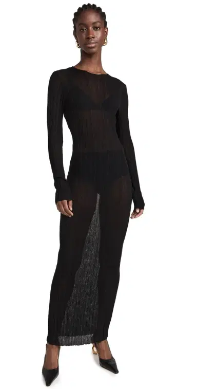 Lioness Prophecy Maxi Dress Onyx | Thumbnail 1 Lioness Prophecy Maxi Dress Onyx | Thumbnail 1