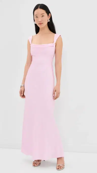 Runaway the Label argot Maxi Dress Baby Pink | Thumbnail 2 Runaway the Label argot Maxi Dress Baby Pink | Thumbnail 2