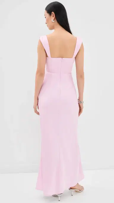 Runaway the Label argot Maxi Dress Baby Pink | Thumbnail 3 Runaway the Label argot Maxi Dress Baby Pink | Thumbnail 3