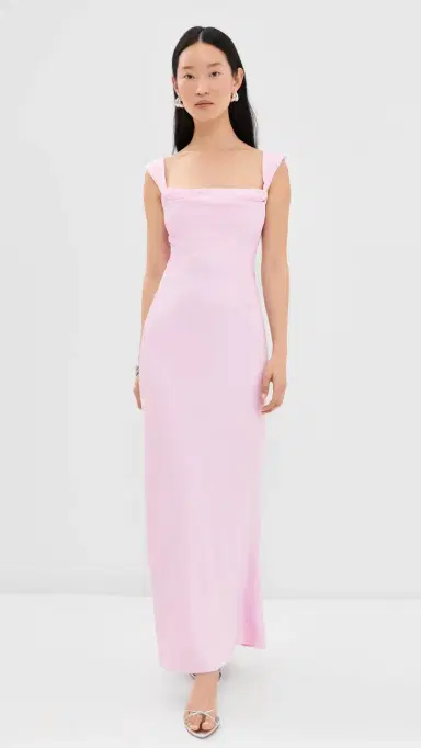 Runaway the Label argot Maxi Dress Baby Pink | Thumbnail 5 Runaway the Label argot Maxi Dress Baby Pink | Thumbnail 5