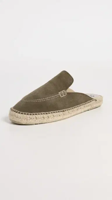 MANEBI Suede Traveler Mule Espadrilles Forest 43 | Thumbnail 2 MANEBI Suede Traveler Mule Espadrilles Forest 43 | Thumbnail 2