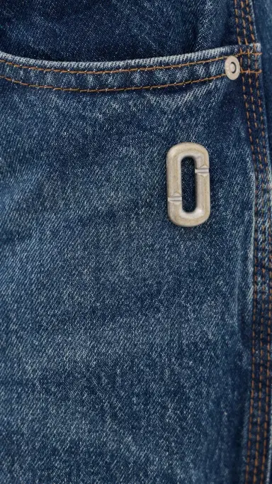 Marc Jacobs Wide Leg Jeans Medium Wash Indigo | Thumbnail 6 Marc Jacobs Wide Leg Jeans Medium Wash Indigo | Thumbnail 6