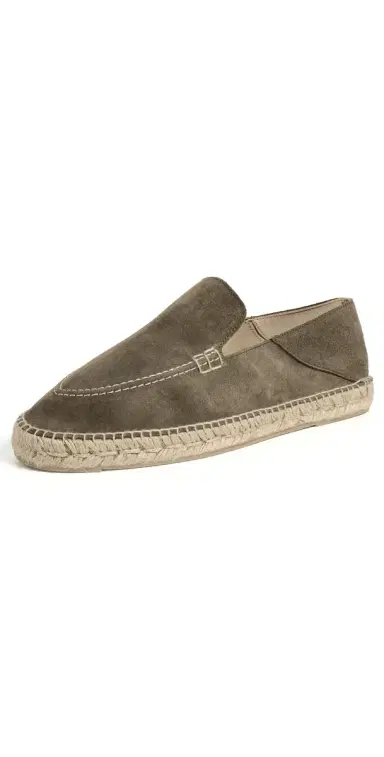 MANEBI Suede Traveler Espadrilles Forest 44 | Thumbnail 1 MANEBI Suede Traveler Espadrilles Forest 44 | Thumbnail 1