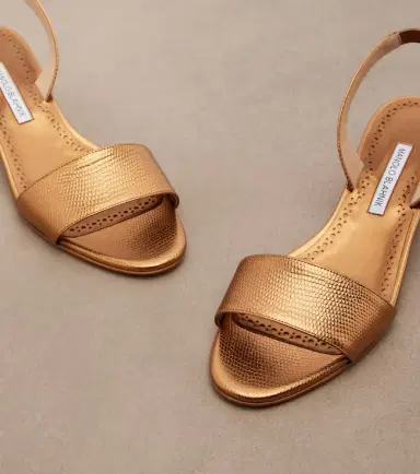 Manolo Blahnik Patopia leather slingback sandals | Thumbnail 3 Manolo Blahnik Patopia leather slingback sandals | Thumbnail 3