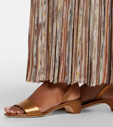 Manolo Blahnik Patopia leather slingback sandals | Thumbnail 5 Manolo Blahnik Patopia leather slingback sandals | Thumbnail 5