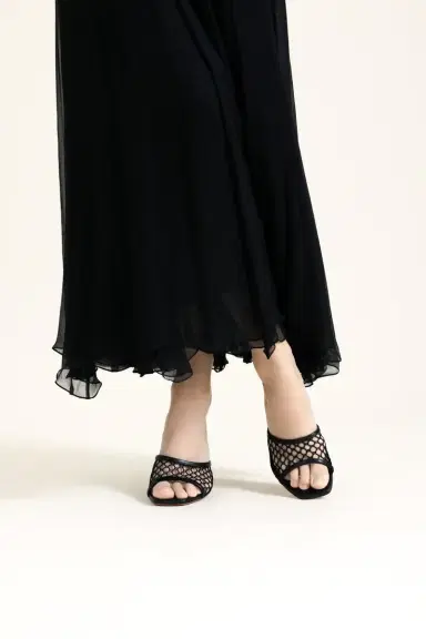 Amina Muaddi Lupita Slipper 95 | Thumbnail 3 Amina Muaddi Lupita Slipper 95 | Thumbnail 3