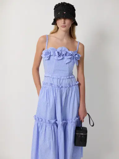 Aknvas The Rach dress in poplin stripe | Thumbnail 5 Aknvas The Rach dress in poplin stripe | Thumbnail 5