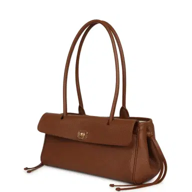Chanel Chanel Small "Urban Essential" East West Shopping Tote Brown Caviar Gold Hardware | Thumbnail 5 Chanel Chanel Small "Urban Essential" East West Shopping Tote Brown Caviar Gold Hardware | Thumbnail 5
