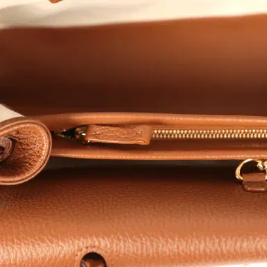 Chanel Chanel Small "Urban Essential" East West Shopping Tote Brown Caviar Gold Hardware | Thumbnail 9 Chanel Chanel Small "Urban Essential" East West Shopping Tote Brown Caviar Gold Hardware | Thumbnail 9