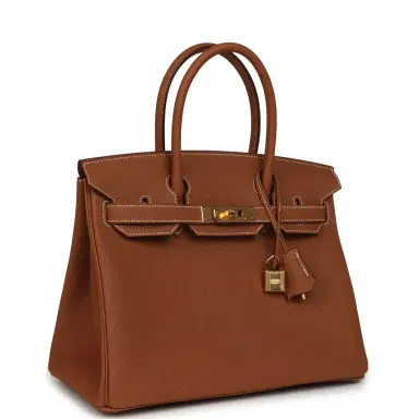 HERMÈS Hermes Birkin 30 Gold Togo Gold Hardware | Thumbnail 2 HERMÈS Hermes Birkin 30 Gold Togo Gold Hardware | Thumbnail 2