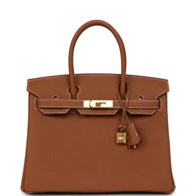 HERMÈS Hermes Birkin 30 Gold Togo Gold Hardware | Thumbnail 1 HERMÈS Hermes Birkin 30 Gold Togo Gold Hardware | Thumbnail 1