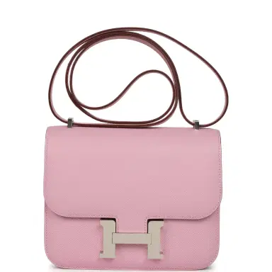HERMÈS Hermes Constance 18 Mauve Sylvestre Epsom Palladium Hardware | Thumbnail 1 HERMÈS Hermes Constance 18 Mauve Sylvestre Epsom Palladium Hardware | Thumbnail 1