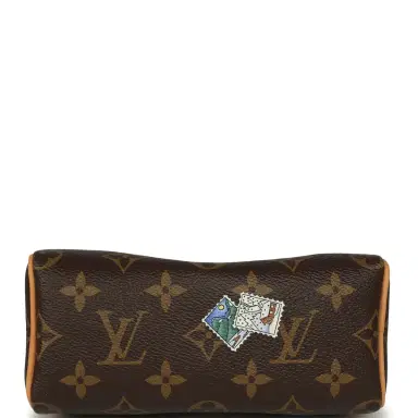 Louis Vuitton Louis Vuitton "Vivienne" Nano Speedy Bag Brown Monogram Snowy Pearl Gold Hardware | Thumbnail 6 Louis Vuitton Louis Vuitton "Vivienne" Nano Speedy Bag Brown Monogram Snowy Pearl Gold Hardware | Thumbnail 6