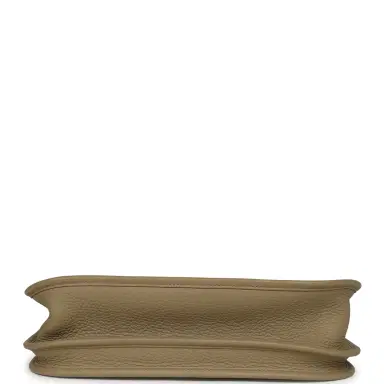 HERMÈS Pre-owned Hermes Evelyne III PM Beige Marfa Clemence Palladium Hardware | Thumbnail 6 HERMÈS Pre-owned Hermes Evelyne III PM Beige Marfa Clemence Palladium Hardware | Thumbnail 6