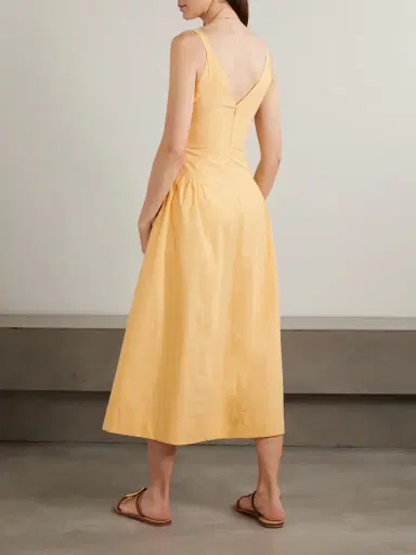 Posse Lindie Cotton Midi Dress | Thumbnail 3 Posse Lindie Cotton Midi Dress | Thumbnail 3