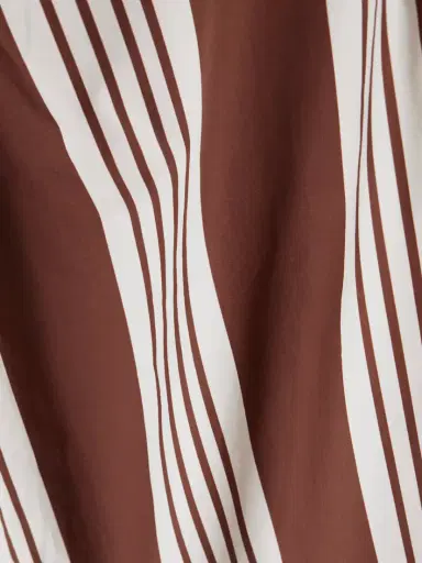 Posse Rosie Tie-detailed Striped Cotton Mini Dress | Thumbnail 4 Posse Rosie Tie-detailed Striped Cotton Mini Dress | Thumbnail 4