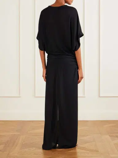 The Row Delyra Satin Maxi Dress | Thumbnail 3 The Row Delyra Satin Maxi Dress | Thumbnail 3