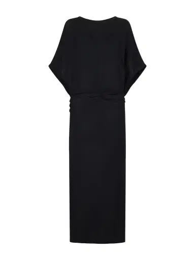 The Row Delyra Satin Maxi Dress | Thumbnail 1 The Row Delyra Satin Maxi Dress | Thumbnail 1