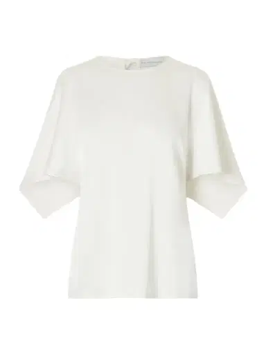 Stella McCartney Open-back Satin Blouse | Thumbnail 1 Stella McCartney Open-back Satin Blouse | Thumbnail 1